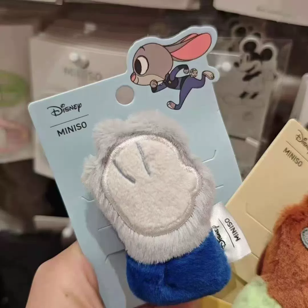 Плюшевая резинка для волос (Zootopia) Judy & Nick, мультяшная, осенне‑зимняя, большая мягкая