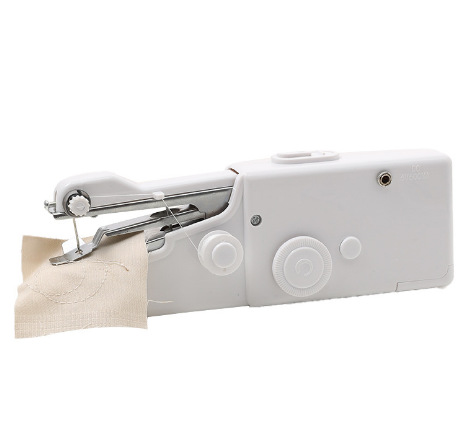 Mini juego de máquina de coser portátil máquina de coser portátil pequeño hogar manual multifuncional nuevo artefacto de costura
