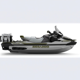 Seadoo Bombardier Sea Motorboat Fishing Boat Motorboat Peak Edition 300 Shark Gray + Seaweed Green