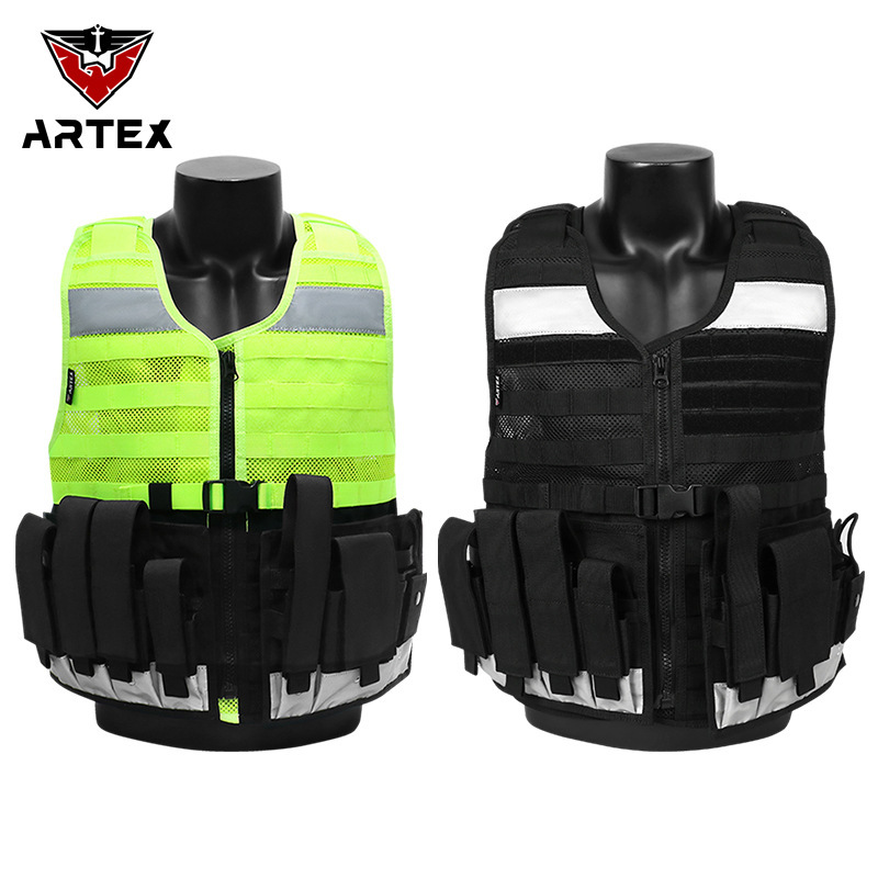 Artex Outdoor Multi-Functional High-Strength Waterproof Duty Training Patrol Multi-Functional Tactical Vest Tactical Vest