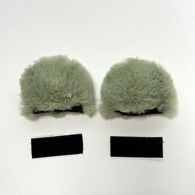 입체적인 곰-녹색