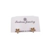 Live streaming basic jewelry doudou earrings women's light beads small earrings zircon drop oil alloy earrings