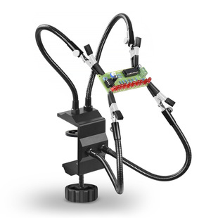 Aluminum Alloy Welding Four-Claw Auxiliary Clamp Aluminum Alloy Hose Welding Tool Process Operating Table Multi-Function Clamp