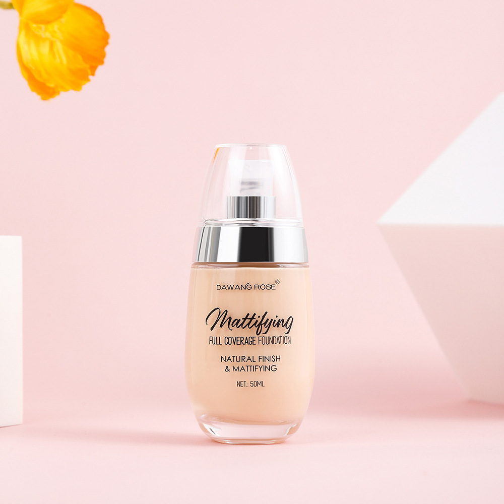 Mattende full coverage foundation langvarig flytende sminke_voghion.com