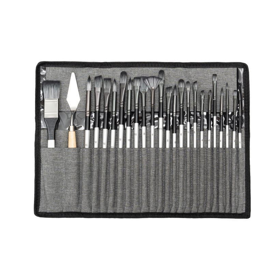 회색 천 가방 24개