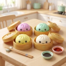 �羳��Ʒ Simulation steamed bun squishy toy stress relief