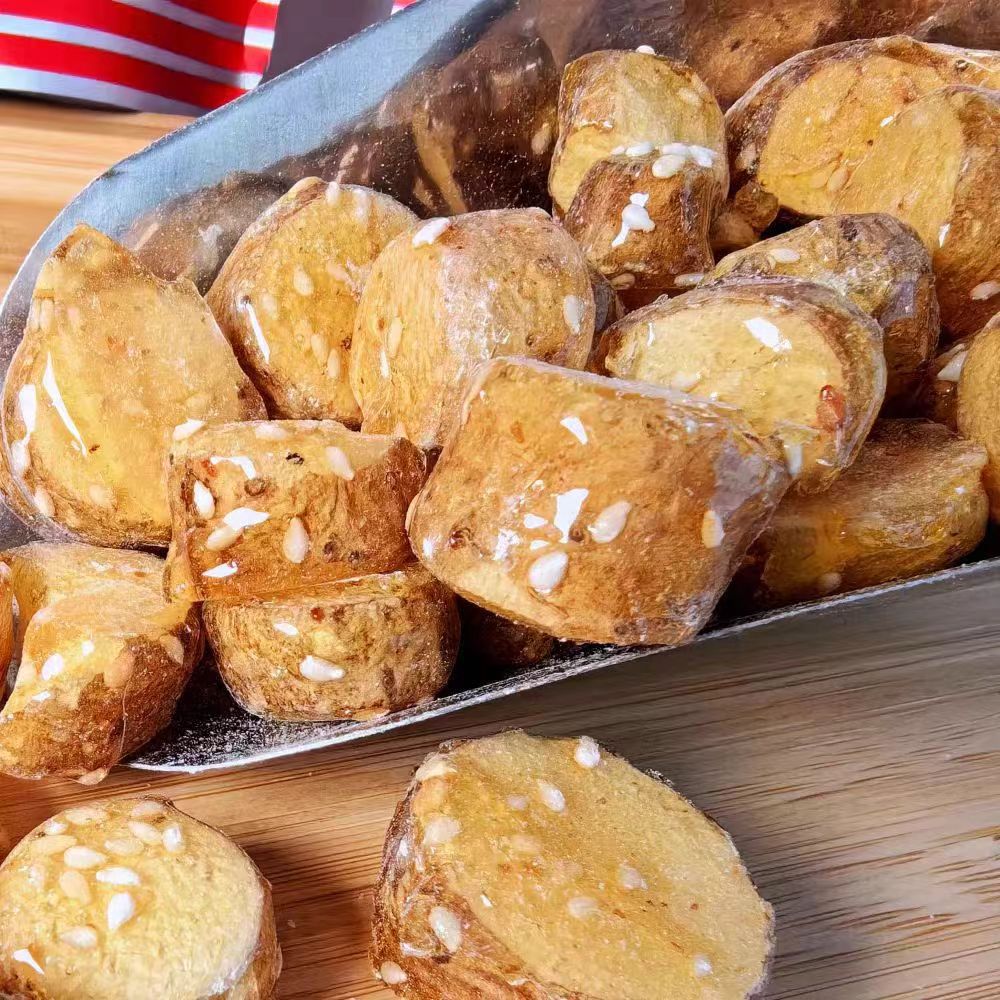 Dehydrated Rock Sugar Yam Wholesale 5g Independent Packaging Crispy and Delicious Snack Medicinal and Edible Yam One Piece Shipping