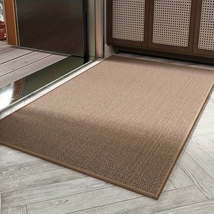 Entrance Door Floor Mat Retro Light Luxury Entrance Wear-resistant Non-slip Foot Mat Household Entrance Door Dirt-resistant Easy-care Floor Mat