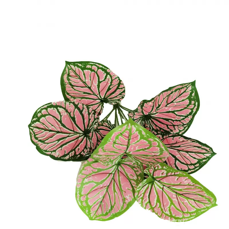 亚马逊仿真龟背叶 仿真绿植 婚礼装饰热带树叶摆件家居盆栽定制