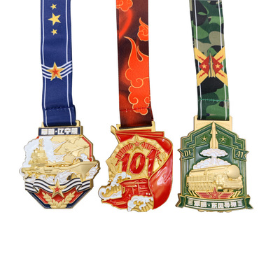 Metal Medal make Taekwondo match medal Kirsite medal Marathon Honor Listing Commemorative plaque design