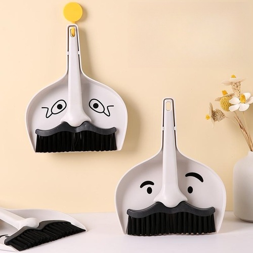 Broom dustpan set small household mini desktop dust soft bristle bed sweeping brush cleaning window sill brush children