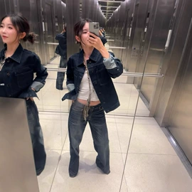 女式牛仔裤;休闲裤;女式T恤