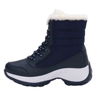 Winter New Women's Shoes Snow Boots Women's High-top Warm Student Women's Cotton Shoes Boots Fleece Shoes Factory Outlet
