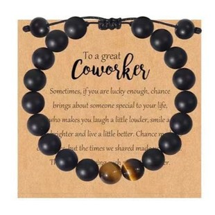Tiger Eye Bracelet Frosted Black Tiger Eye Woven Men's Gift Card Bracelet Tiger Eye Woven Bracelet