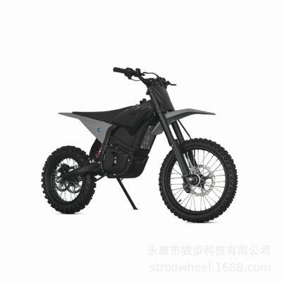 Cross-border export off-road model 3000W 48V Q1 youth high-speed electric off-road vehicle outdoor riding motorcycle (Elektrikli motosikletlər) - black-48v20ah
