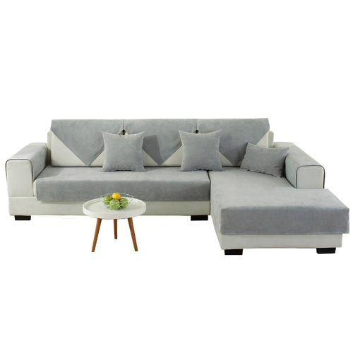 Cat Scratch-Resistant Durable Sofa Cushion for All Seasons, Non-Slip Simple Pet Waterproof Pee Barrier Seat Cushion Cover