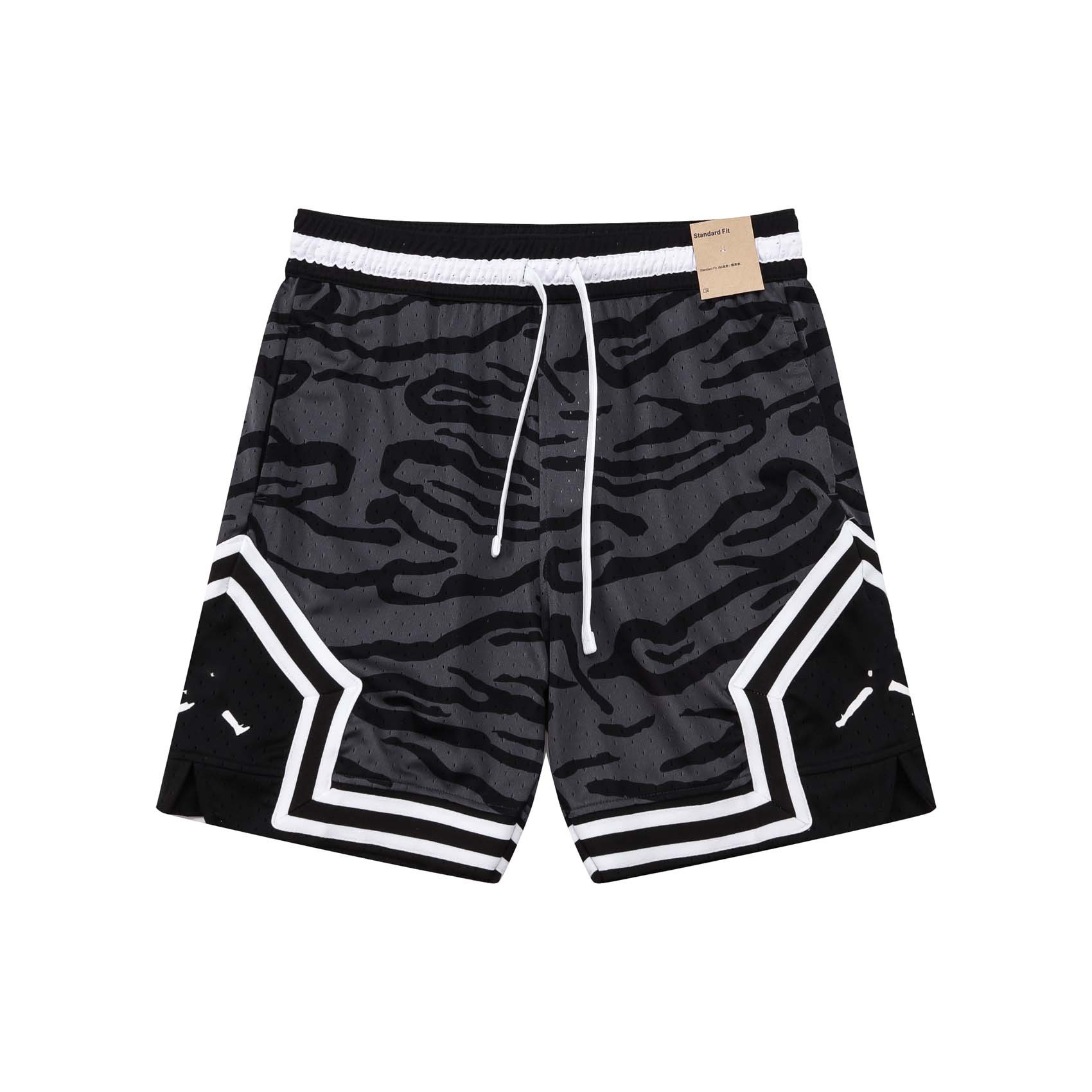 Nuevo estilo americano AJ trapecio moda transpirable deportes de secado rápido pantalones de cinco puntos pantalones de entrenamiento pantalones cortos de baloncesto pantalones cortos de futbol