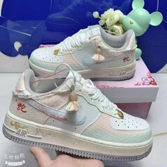 莆田蛇年限定エアフォースワンスニーカー、男女兼用カジュアルシューズ、厚底衝撃吸収スポーツシューズ、快適スニーカー