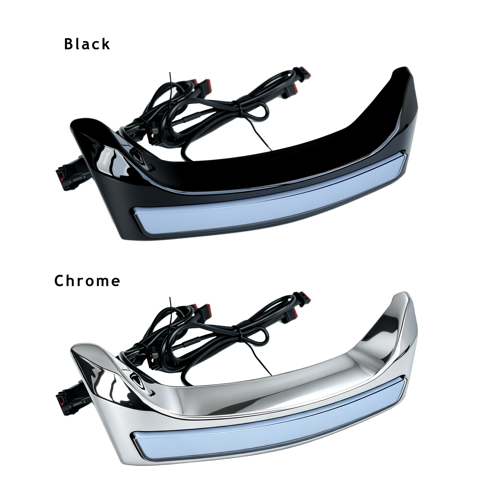 Harley-Davidson Street Glide 23.5-26 Headlight Trim, Turn Signal Light, and Decorative Panel Modification