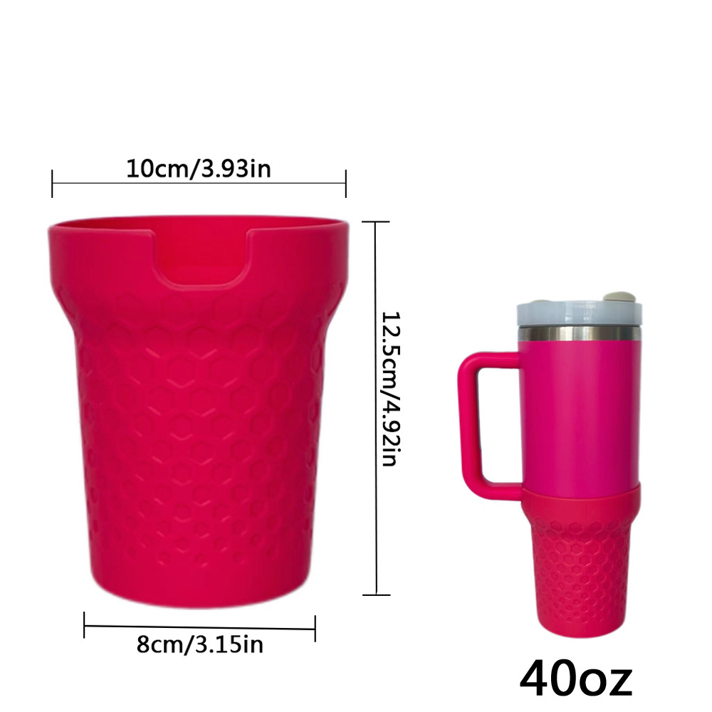 Transfronterizo Amazon Hot 40oz Ice Ba Cup Cover, abeja base Cup Cover, taza de automóvil silenciosa en stock