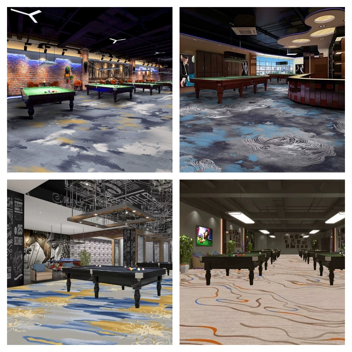 Table carpet, wear-resistant pool for pool hall, 450 gram, polyester, increased thickness