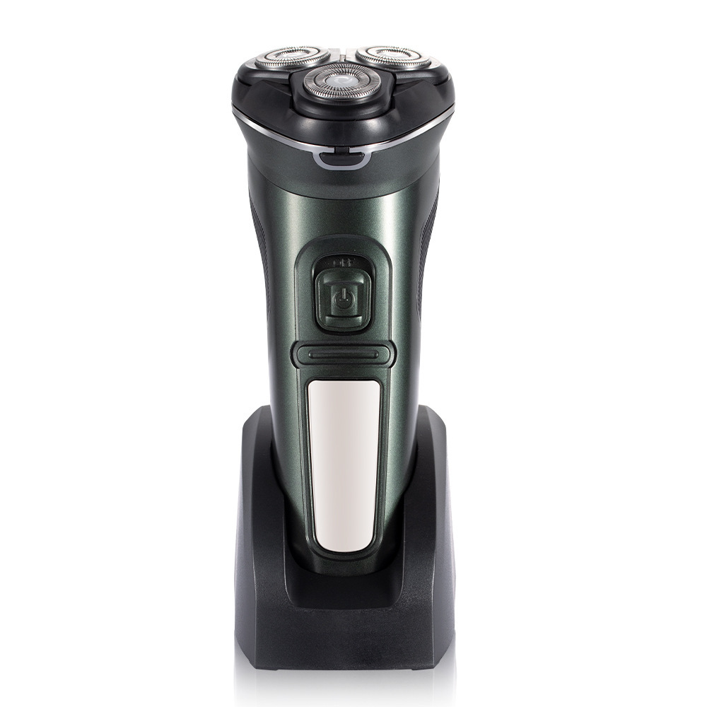 RAF carga USB transfronteriza afeitadora eléctrica para hombres afeitadora lavada de tres cabezales eléctrica portátil independiente de tres cabezales