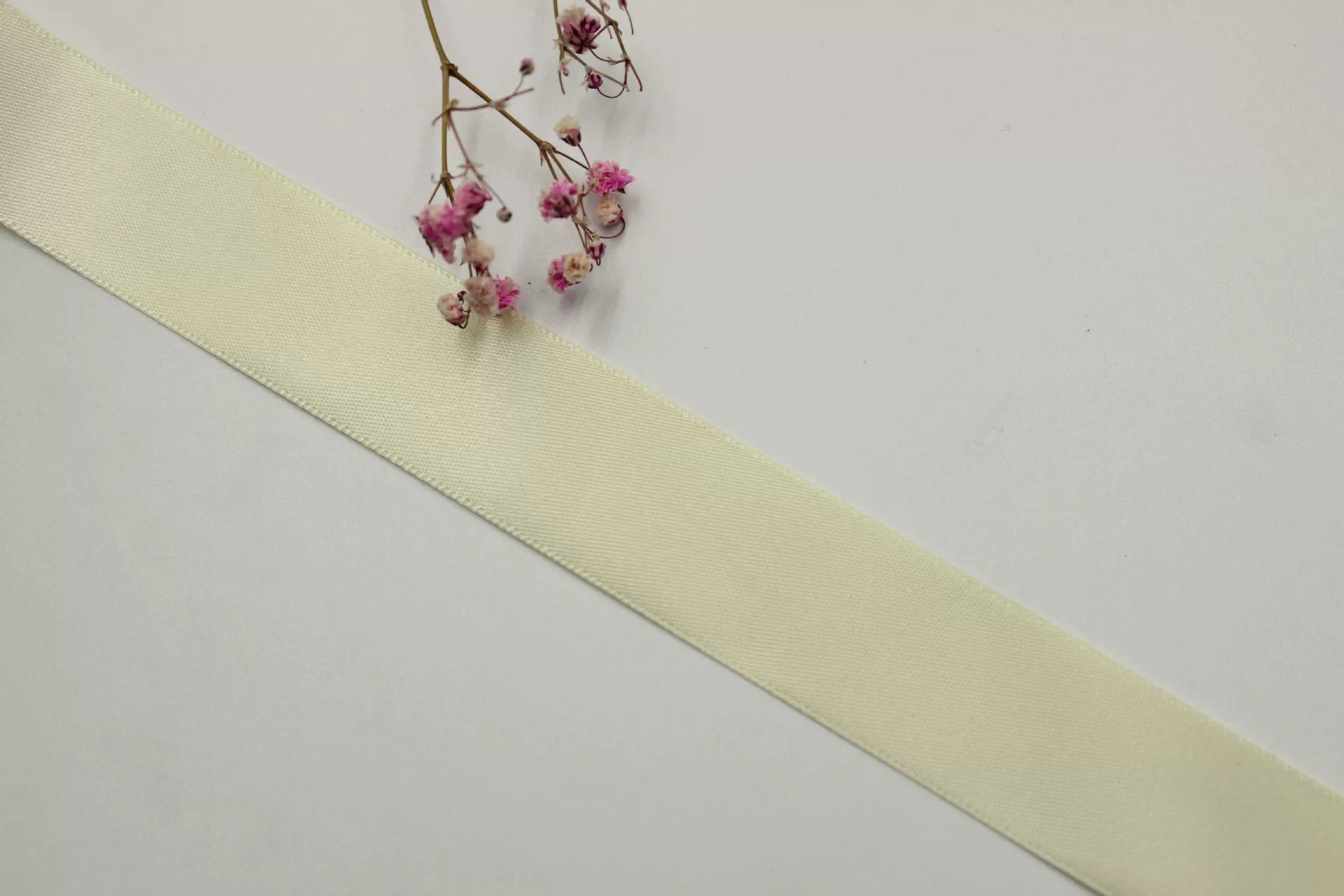 Cinta al por mayor 2,5 cm cinta de poliéster marrón cinta de la flor cinta de embalaje de regalo cinta floral para hornear