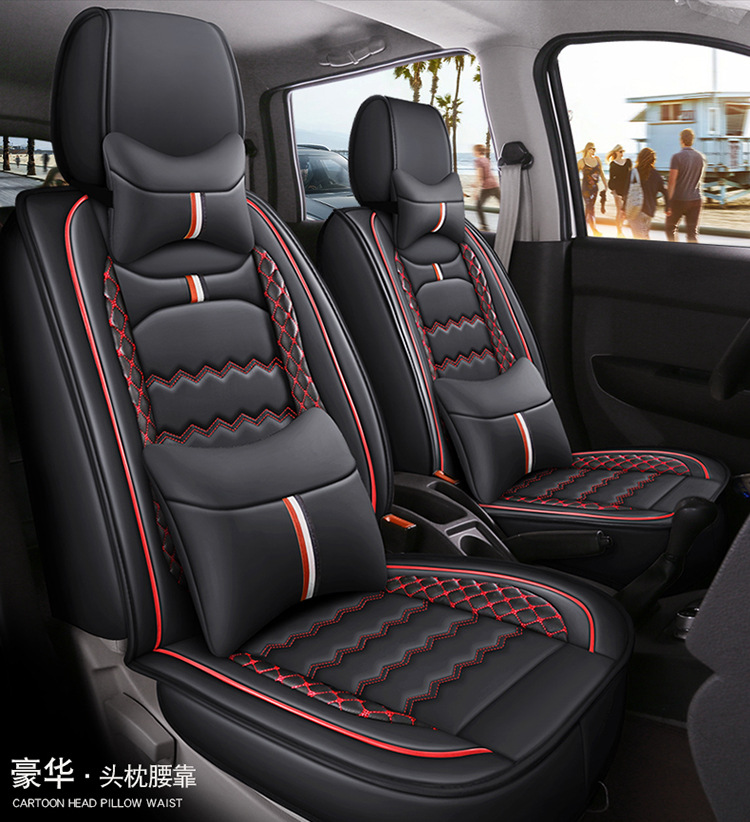 Wuling Hongguang s Rongguang v leather PLUS car seat cover Hongguang V seven-seat ounuo S Auchan X70A cushion all-inclusive