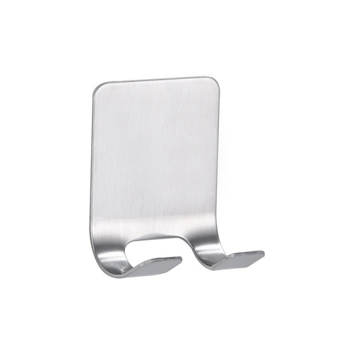 304 stainless steel razor rack punch-free bathroom rack plug hook double hook sticky hook shaving rack