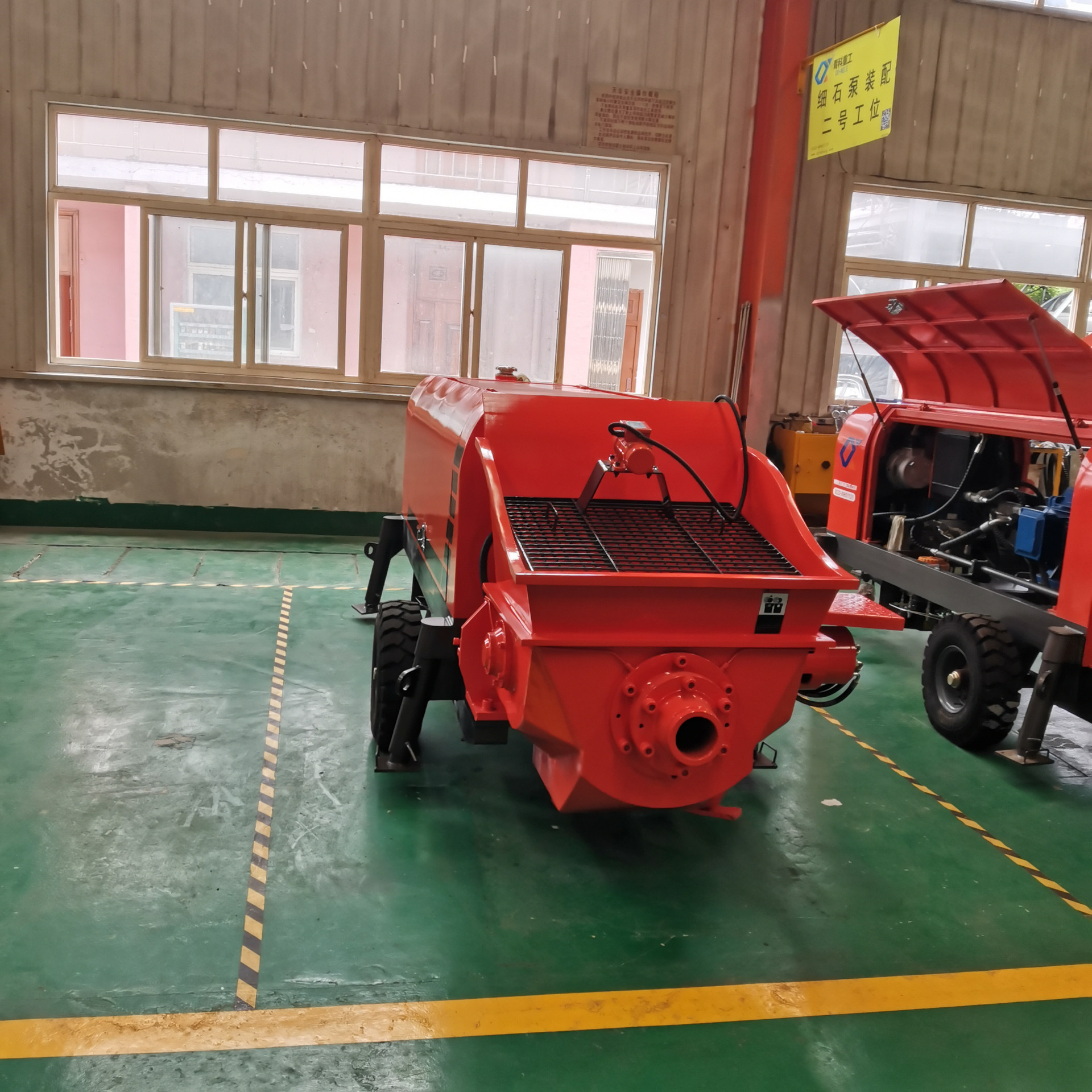 40混凝土输送 混泥士输送泵 40泵 小型混凝土泵 地泵 拖泵 水泥泵