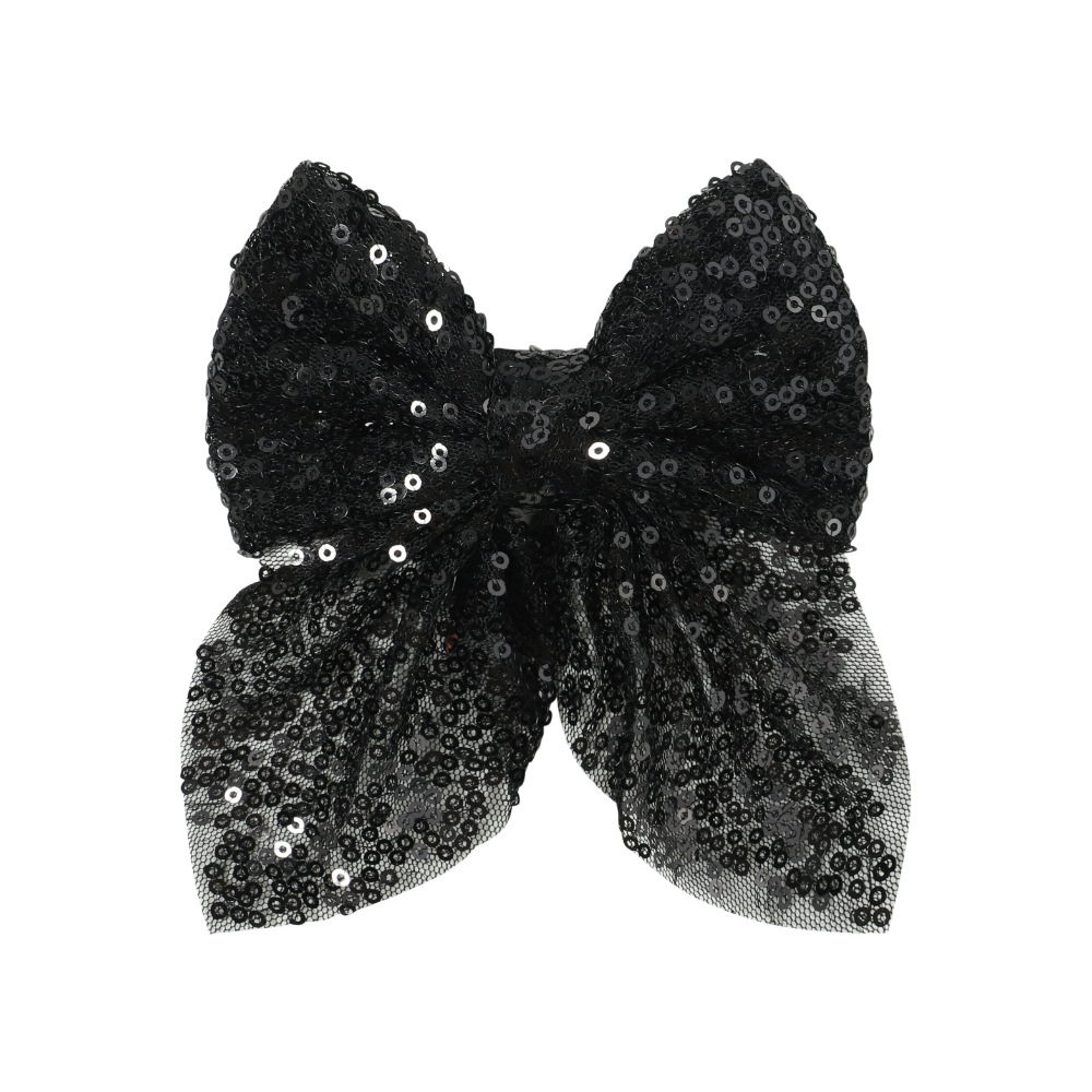 Fashion Bow Knot Sequin Pleated Hair Clip 1 Piece display picture 1