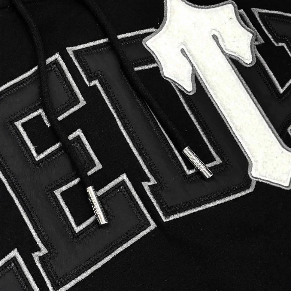 Nueva marca de moda europea y americana traje de suéter estampado de otoño e invierno personalidad calle suelta ropa deportiva casual al por mayor para hombres y mujeres