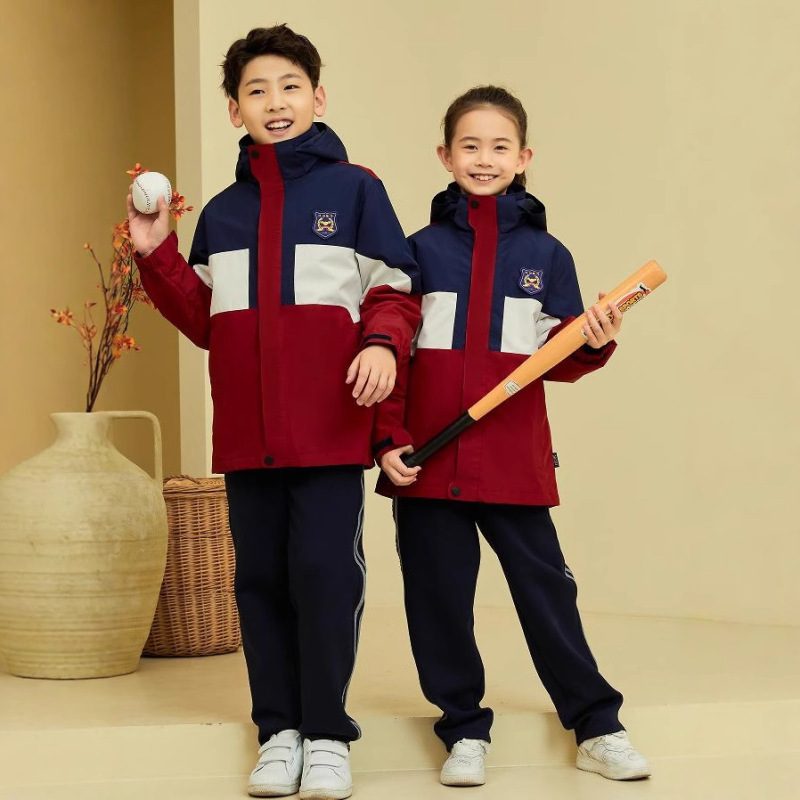 三合一の突撃服冬の制服は防風防水とベルベットを厚くして、フリースの中の胆を取り外して、クラス服を着ることができる|undefined