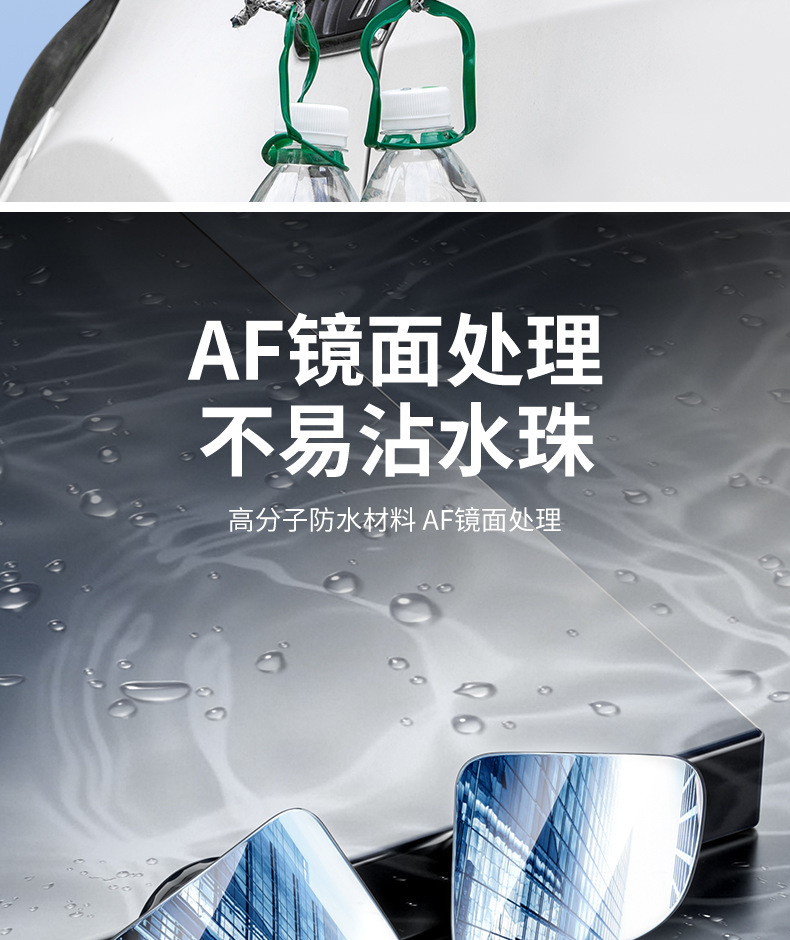 Car reversing rearview mirror suction cup reversing small round mirror 360 degree adjustable large field of view auxiliary wide-angle blind spot mirror