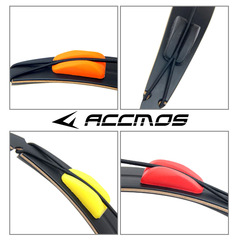 橡膠弓稍貼片減震反曲美獵弓箭射箭弓片減震器廠家直銷跨境熱賣