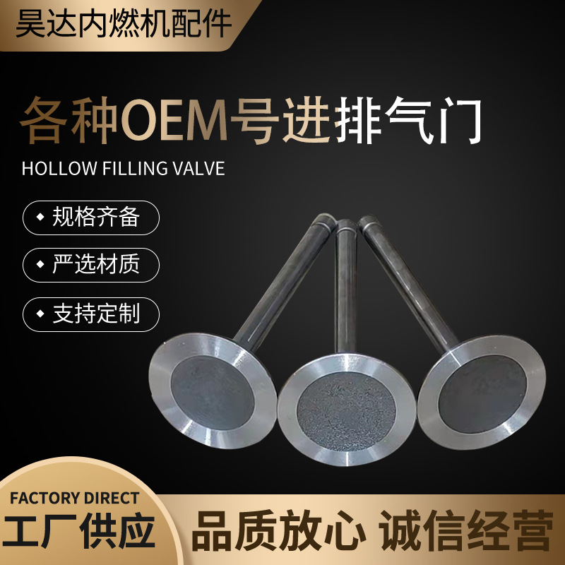 工厂现货供应 内燃机配件批发 各种型号进排气门 货保质优