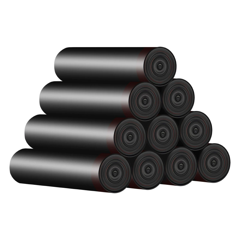 Handheld big disposable automatic garbage bag for home use, drawstring, increased thickness