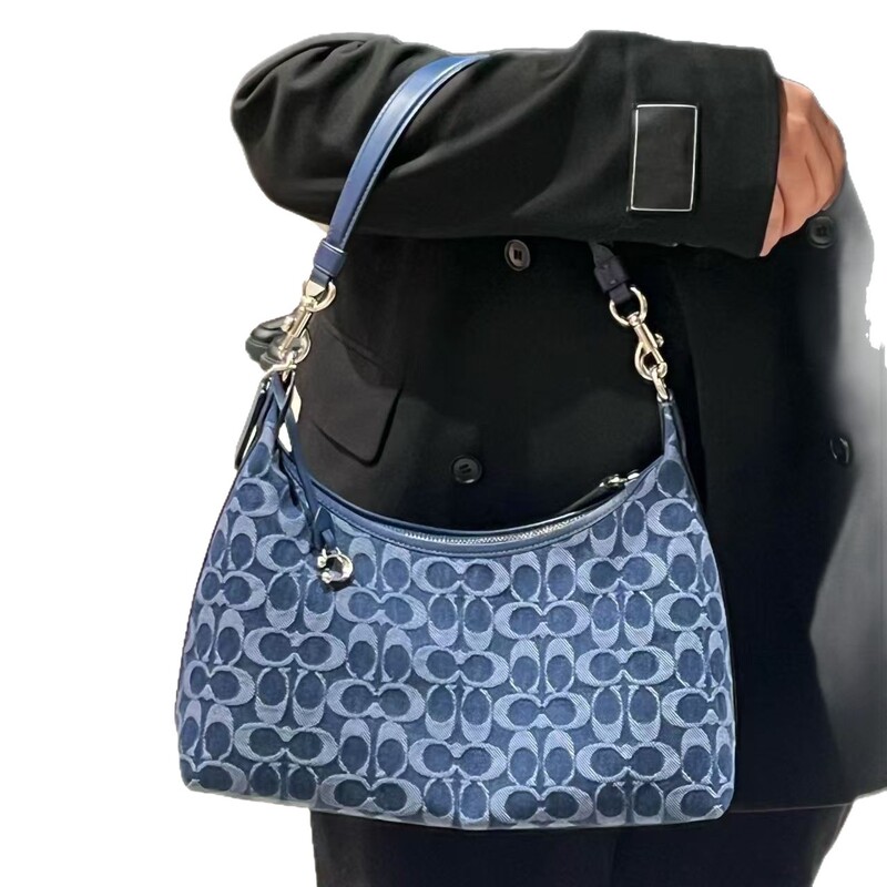 Koujia 2025 新ジュリエットレトロ半月オイルワックス本革脇の下バッグシングルショルダーポータブルクロスボディバッグ|undefined