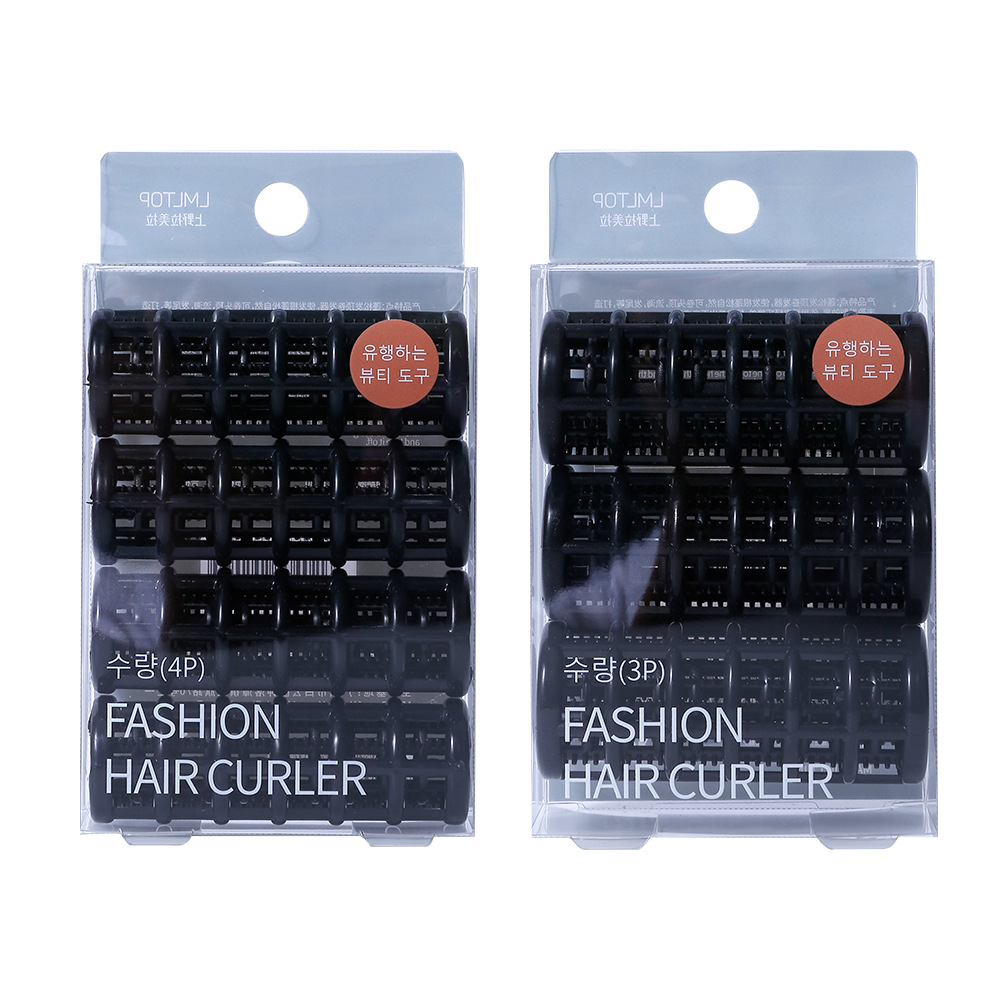 LMLTOP gran tamaño pequeño rizador de pelo negro hueco de doble capa rizador de aire que forma SY1057