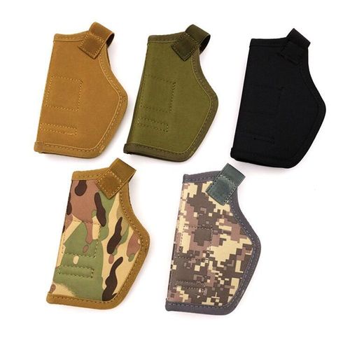 Nylon tactical stealth small holster universal waist holster gun model holster tactical training real person CS waist bag