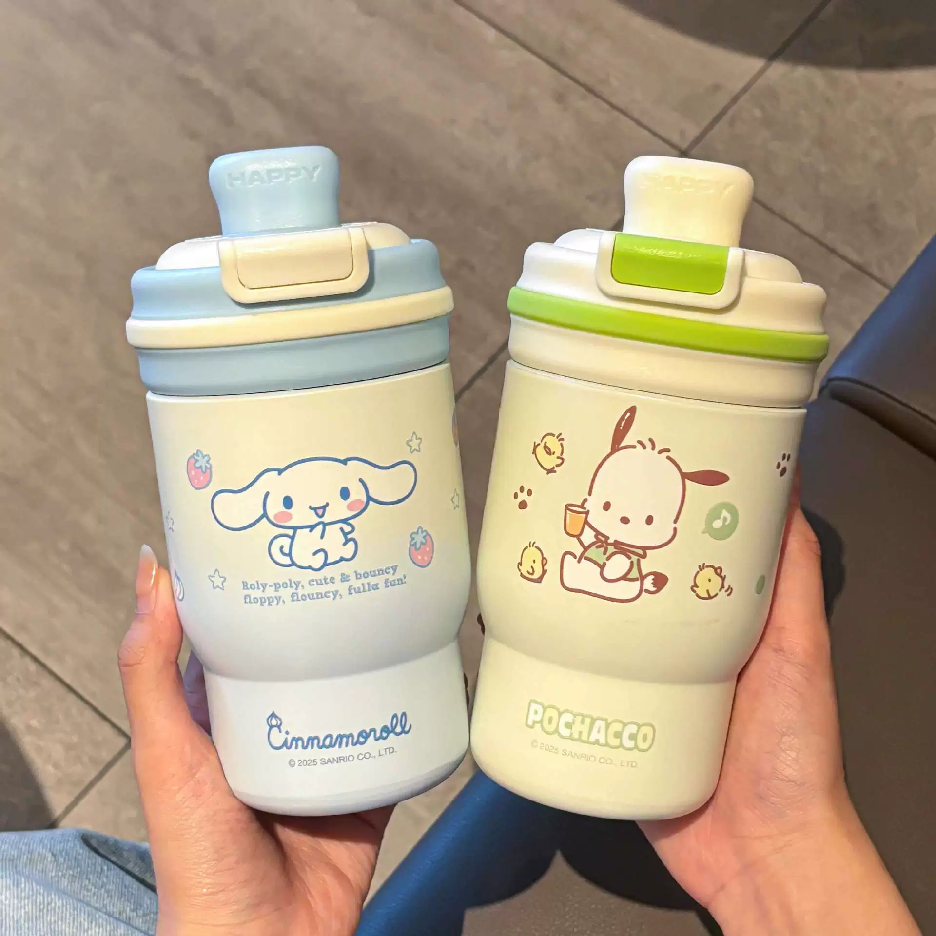 2025 новая коллекция Sanrio, детская кружка для воды/кофе, многофункциональная чашка-термос для автомобиля и школы, термос для студентов