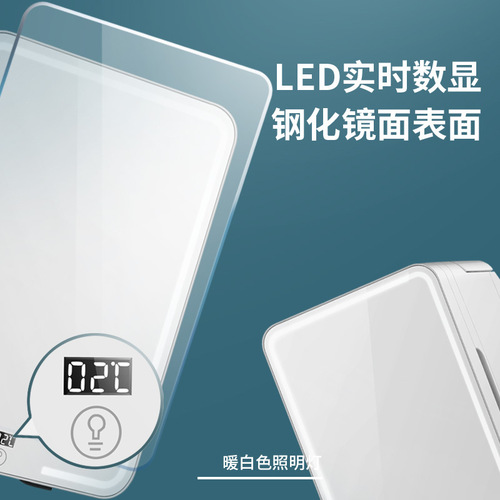 Makeup mirror refrigerator facial mask one-time delivery expert cross-border exclusive fruit and beverage preservation car-mounted cooling box