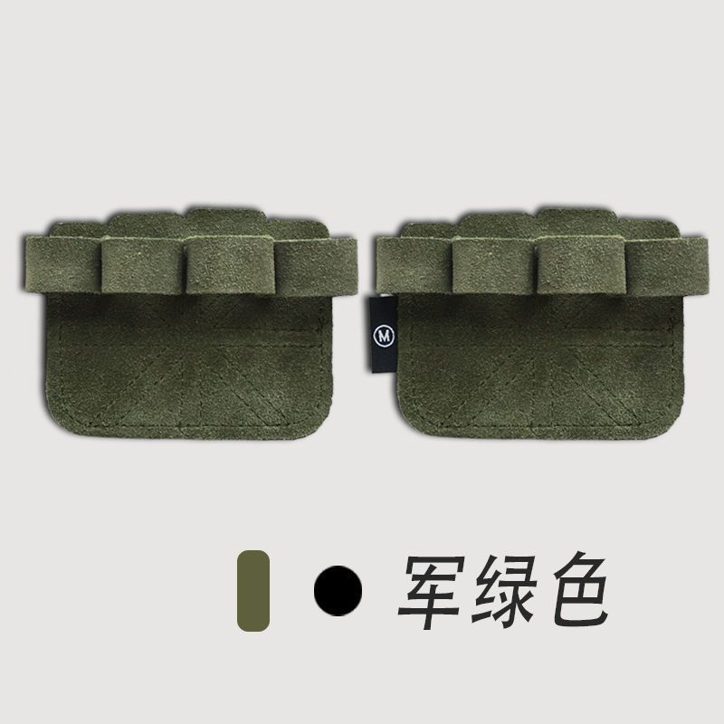 Asistencia de tracción dura con protector de palma de piel de vaca hombre pull-up muñeca barra horizontal pull-back agarre con protector de mano guante de mujer comercio exterior