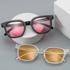 新款成品樹脂近視墨鏡網紅近視太陽鏡可配度數太陽鏡男女同款1011