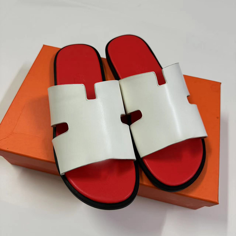中东跨境电商男士h拖鞋东南亚平底皮鞋欧美外贸原单一字拖沙滩鞋