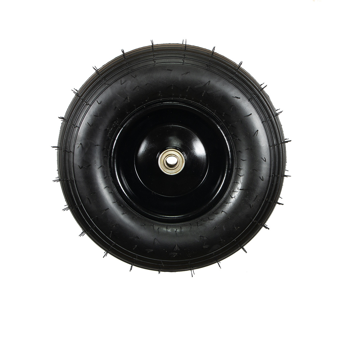 厂家直发 400-6直纹 园艺工具车 独轮手推车 耐用 气动橡胶轮胎