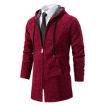 Демисезонный свитер, топ, толстовка с капюшоном, трикотажная куртка, утепленный плащ, кардиган