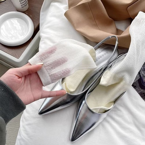 Women's Summer Thin Middle Calf Ins Trendy Fashion Comfy Breathable Casual Summer Stacked Socks