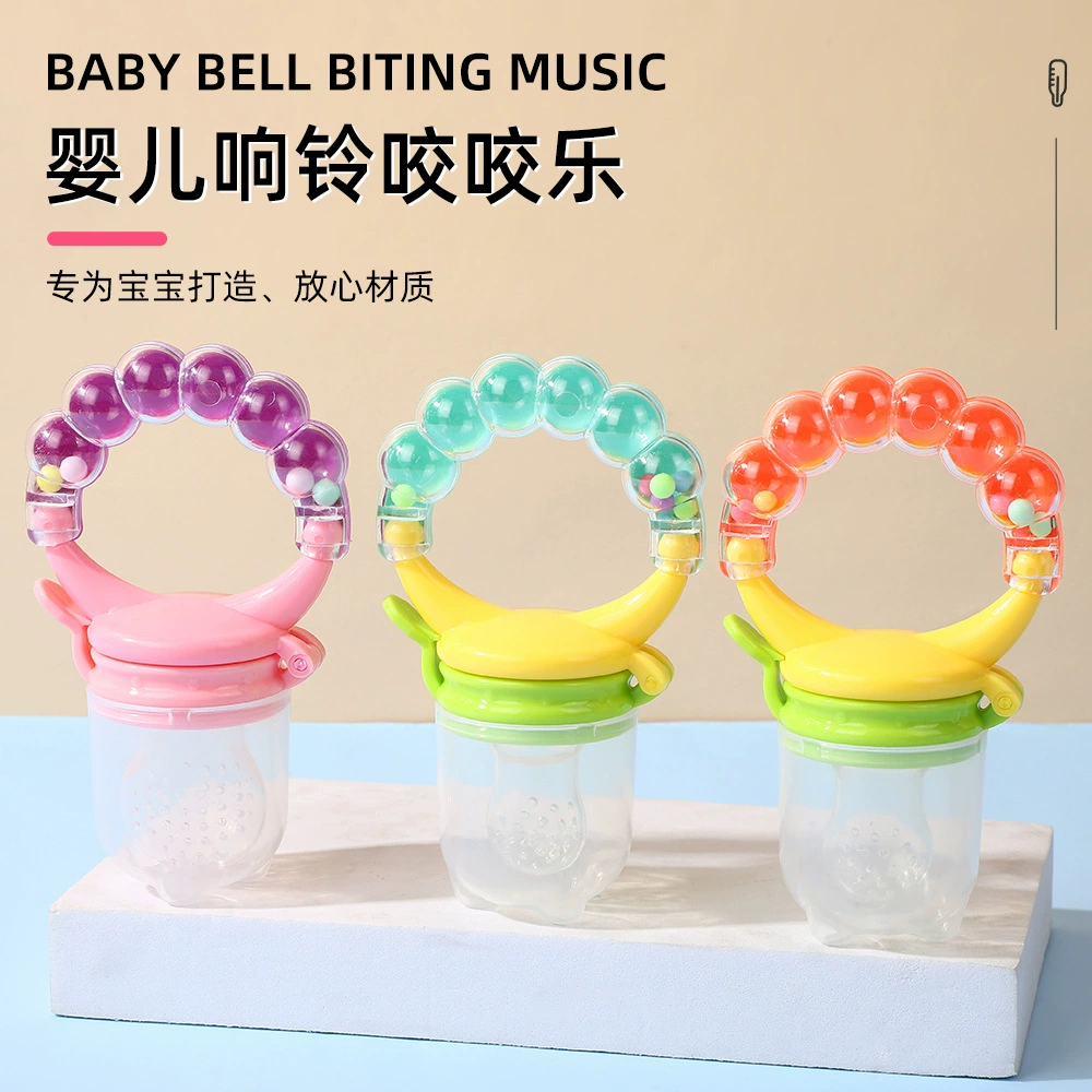 Хит продаж! Цветные детские игрушки-соски для жевания фруктов и овощей, успокаивающие и полезные для пищеварения.