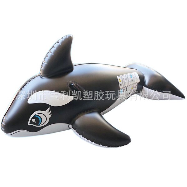 Inflatable cartoon realistic shark PVC